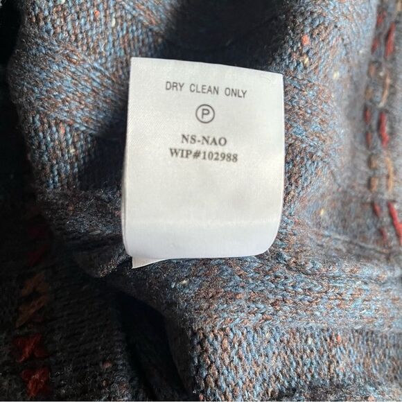 Woolrich Indigo Heather Wool Blend Sweater - Picture 7 of 8